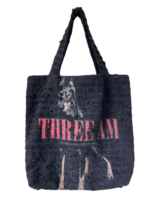 DISTRESSED TOTE